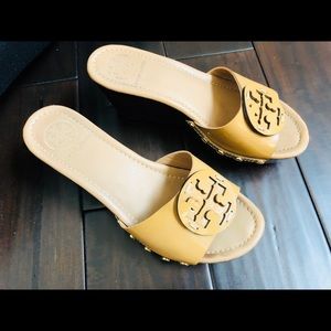 Tory Burch Shoes - Tory Burch patty wedge sandals 5.5 Tory Burch Shoes - Tory Burch patty wedge sandals 5.5